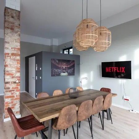 דירה Zwei Lofts In Kulturdenkmal Naehe Zentrum לייפציג