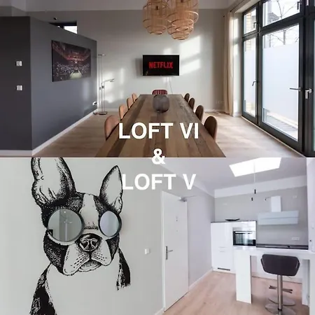 아파트 Zwei Lofts In Kulturdenkmal Naehe Zentrum *